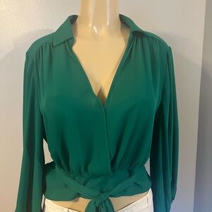 Emerald Green Women's Top